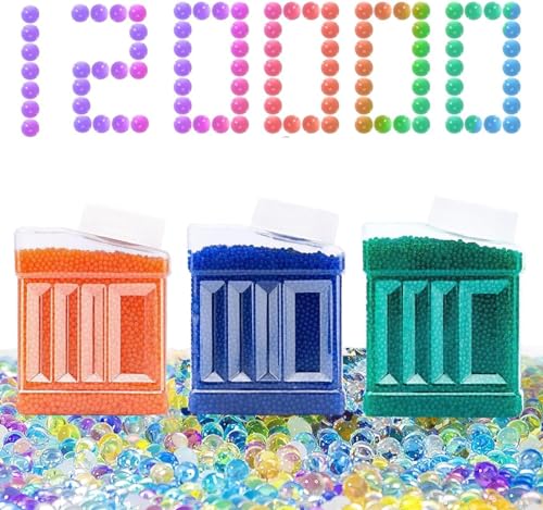 Ball Blaster Refill Ammo Bullets (7-8 mm, 3 Color Total...