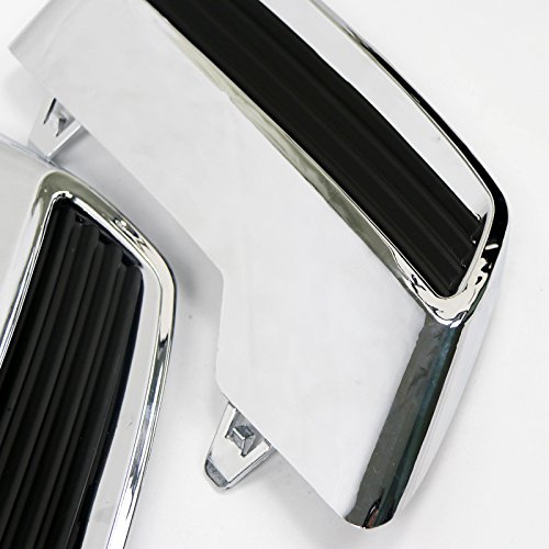 HIGH FLYING per 3008 5008 2017-2020 Terminale di Scarico Tubo di scappamento Finale/deflettore di Scarico in plastica ABS Lucido 2 Pezzi
