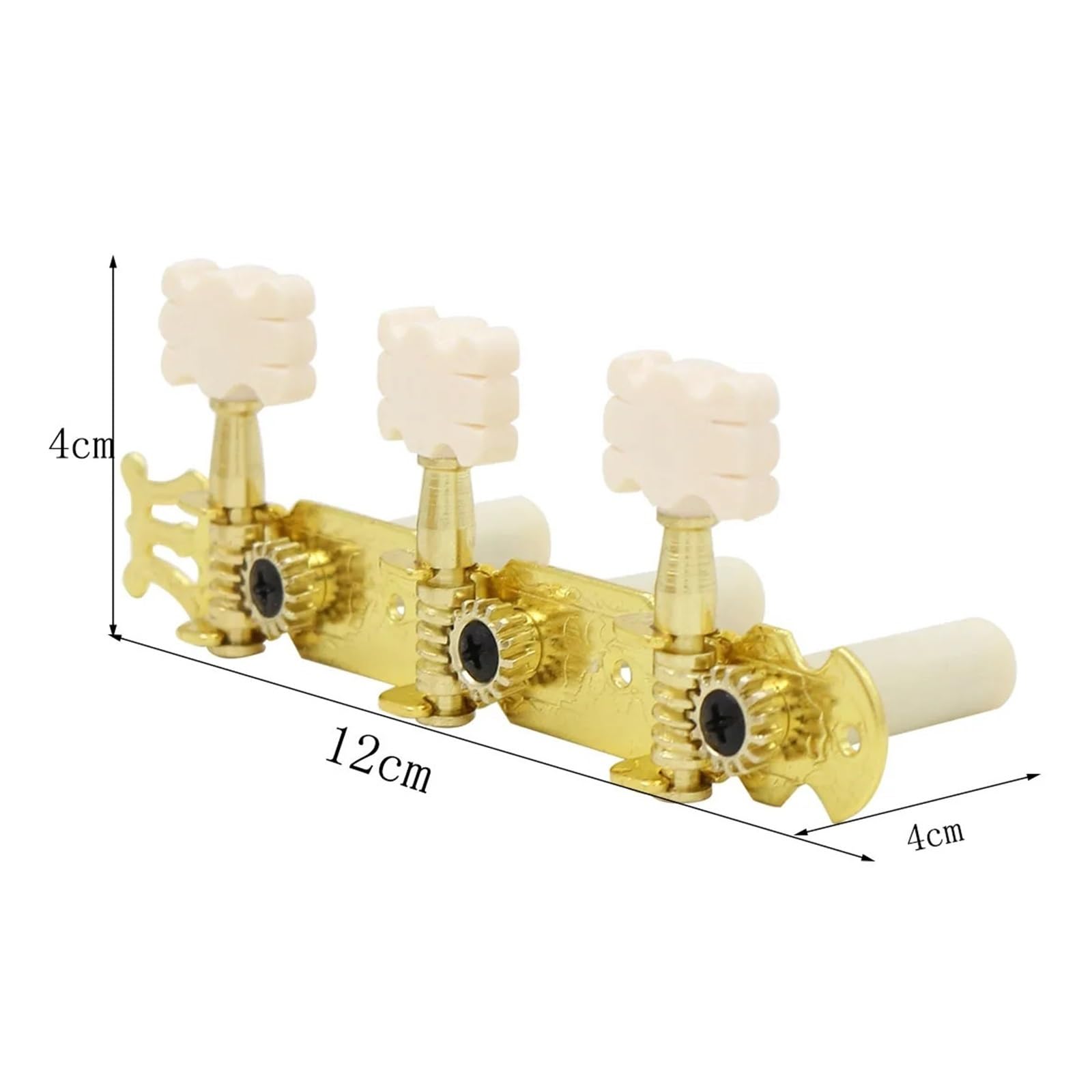 Clavijas de afinación de guitarra clásica, accesorio for instrumentos de cuerda, cabezales de máquina, sintonizadores de perilla, piezas musicales, 2 uds.(Y-03)