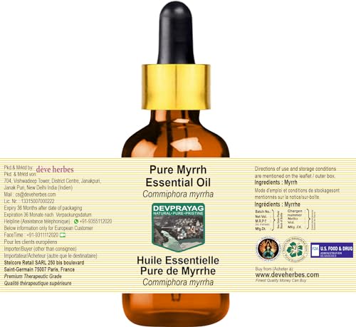 Aceite Esencial Puro de Mirra Deve Herbes 2ml miniatura 3