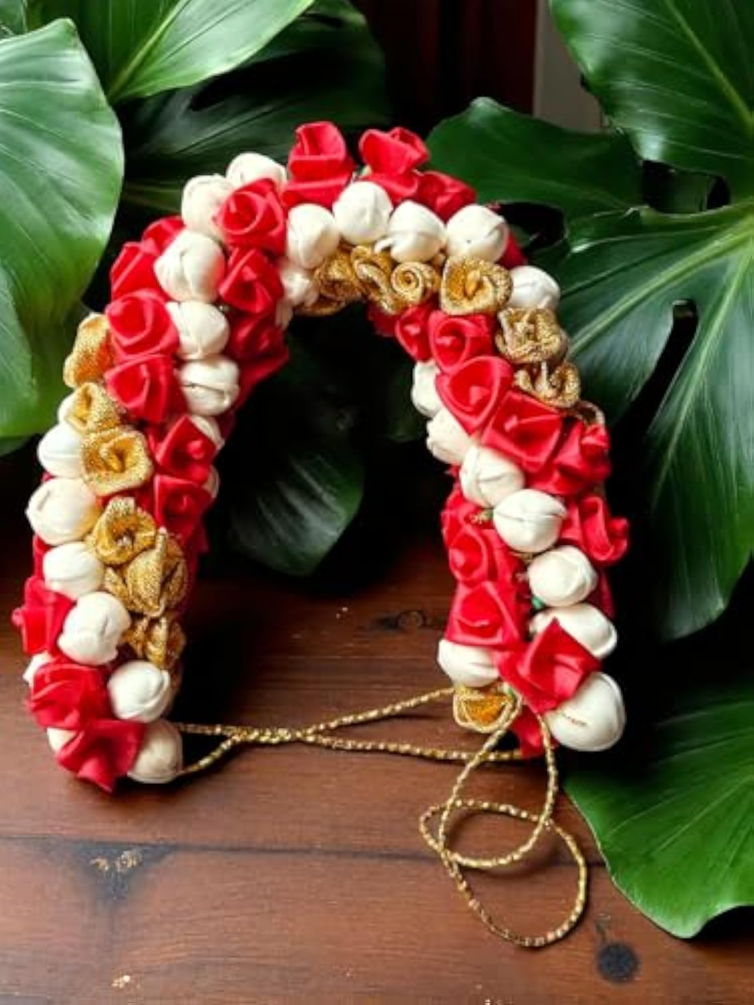 Artificial Mogra Gajra for Hair Bun, Traditional Accessory