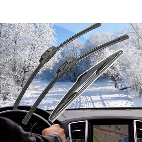Essuie-glaces avant et arrière Renault Captur 2013-2016 pack complet 6 pièces