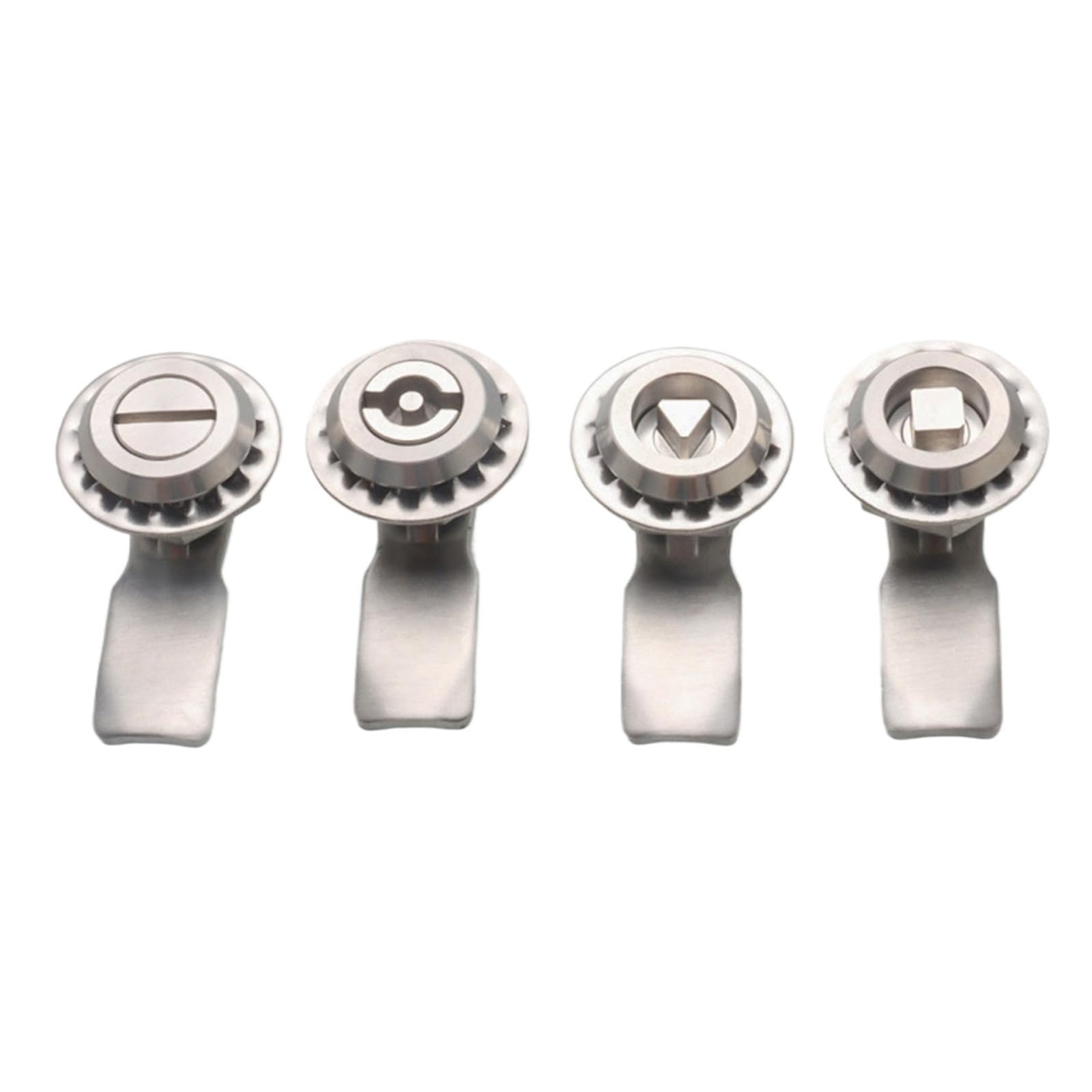 Ntbpeyzvqf One Color Ms705-1-2 Flat Core With Key Electrical Box One Character Triangle Square Lock Toolbox Tongue Locks 1Pcs