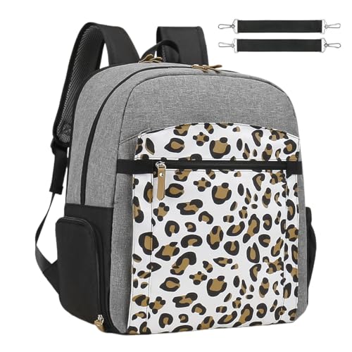 Bolsa de pañales de viaje, mochila para sacaleches | Bolsa de almacenamiento impermeable para sacaleches | Mochila de maternidad portátil para pañales para extractor de leche y pañuelos de