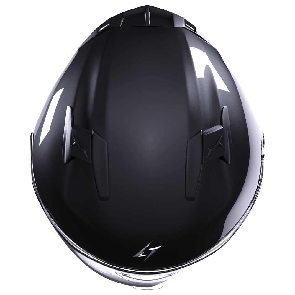 Kask motocyklowy/skuterowy otwarty STORMER Rival Black Pearly, ECE 22.06 – blenda przeciwsłoneczna, przystosowany do montażu interkomu Bluetooth i wkładki Pinlock
