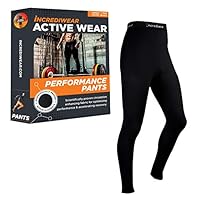 Algopix Similar Product 2 - Incrediwear Mens Performance Pants 