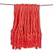 RED CHAINETTE BOOKMARK TASSEL
