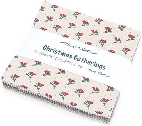 Christmas Gatherings Charm Pack by Primitive Gatherings; 42-5