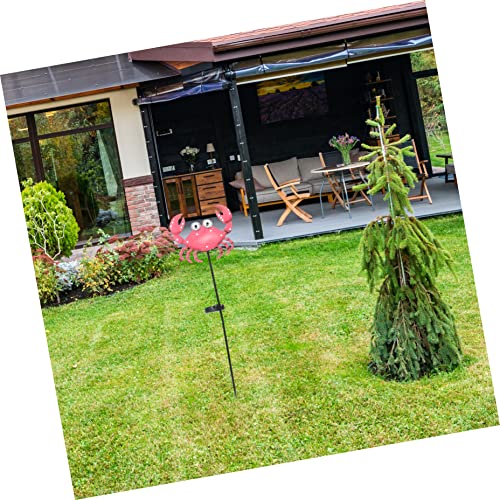 Yardwe 3 Pçs Caminhos Em De Caranguejo Gramado Pátio Aterrado Vermelho Passarelas Decorativas Solare