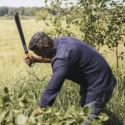 image for Fiskars Machete Saw, Tempered Steel Blade, One-Handed Grip Handle with