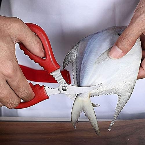 Kitchen Scissors Kitchen Shears Shrimp Lobster Deveiners Crab Peeling Tool Vegetable Cutter Kitchen(Stainless Steel)