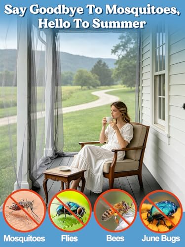 Image of 65x10ft Large Ultra-fine Mesh Mosquito Net, Patio Screen Netting, 1Pc Gray | Breathable, Easy to Cut, Bird Insect Pest Bugs Barrier, Outdoor Garden /Balcony /Porch /Raised Beds /Tree Protection