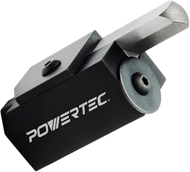 POWERTEC Square Corner Chisel Spring-Loaded Mortise Chisel for Use with Hammer or Mallet - Ideal for Door Hinges, Door Locks, Strike Plates, Frame Joinery, Cabinetry and Woodworking 71036