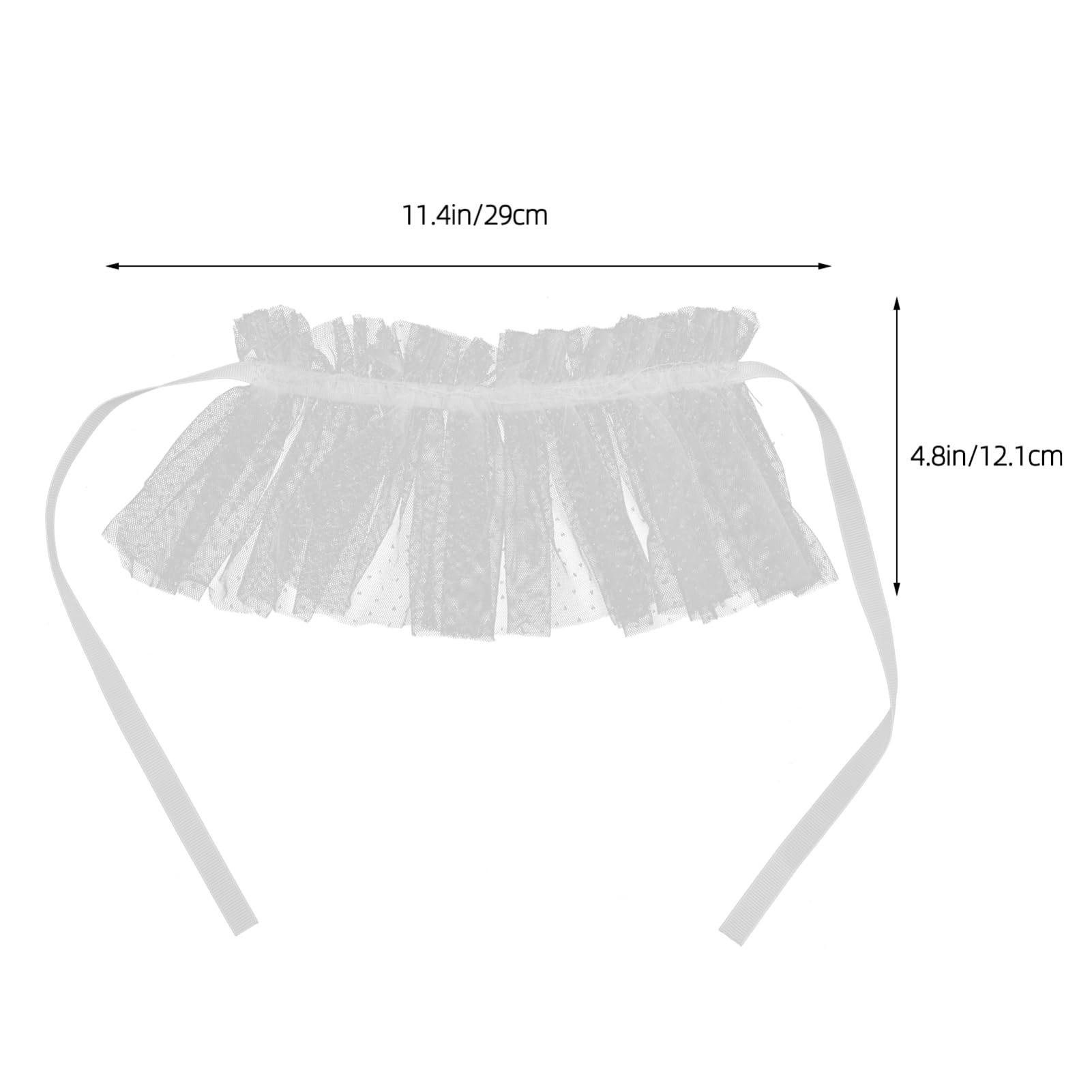 BESPORTBLE Fingerless Wedding Wrist Cuff Pearl Wrist Cuff for Bridal Tulle Arm Sleeves