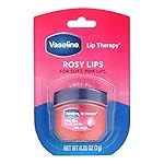 Vaseline Lip Therapy Rosy Lips 6-Pack - Moisturizing Lip Balm for Very Dry Lips in Mini Jars, 0.25 Oz Ea