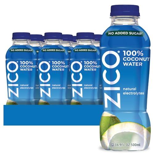 Zico Chocolate Coconut Water, Dairy-free, Plant-based, tastes like Chocolate Milk, 11.2 Fl Oz (Pack of 12)
