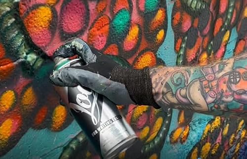 Loop Aerosol Art Spray Paint Set of 12 400ml Cans - Popular Colors