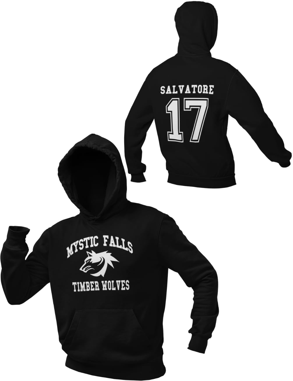 Graphic Impact Inspired Funny Mystic Vampires Hoodies Mystic Falls