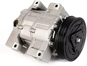 AC Compressor With DCS171C For 2007-2012 Nissan Altima 3.5L – 7-Groove Pulley, Clutch Included