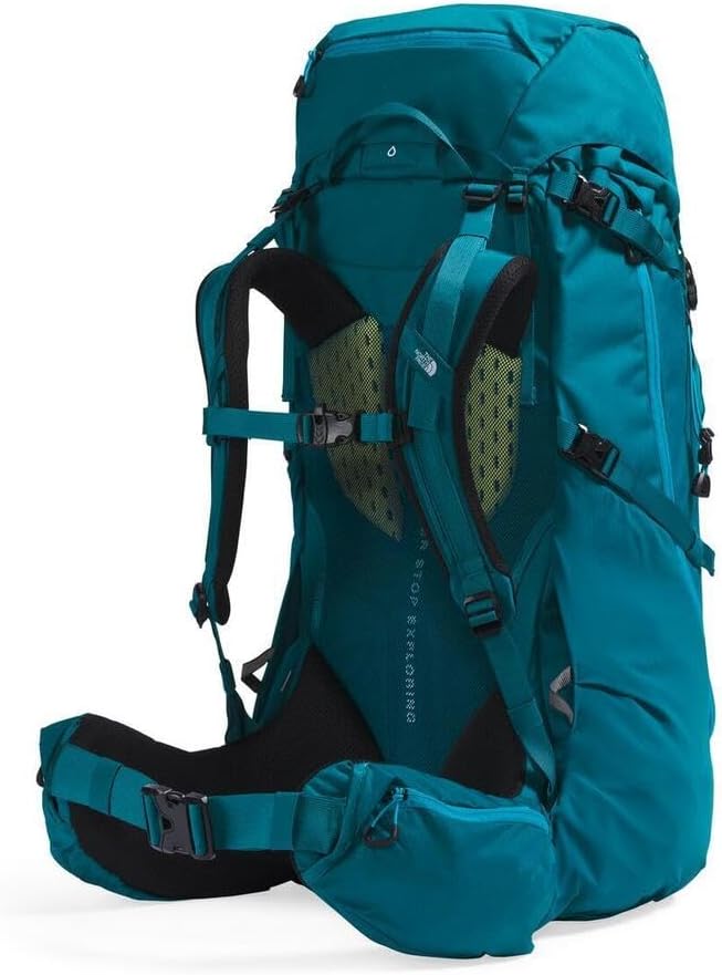 Miniatura 3 de The North Face Mochila Terra 55 para mujer  Mochila de senderismo con ajuste específico para mujeres, cinturón acolchado en la cadera, apertura