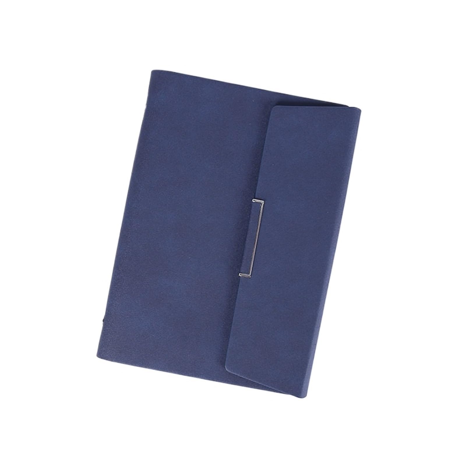 Bloc-Notes Bloc-Notes Quaderno Aziendale A5, Diario in Stile retrò, Appunti di Classe cancelleria per Ufficio(Blue)