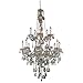 Elegant Lighting 7915G33GT-GT/SS Verona Collection 15-Light Large Hanging Fixture with Swarovski Strass/Elements Golden Teak Crystals, Golden Teak Finish