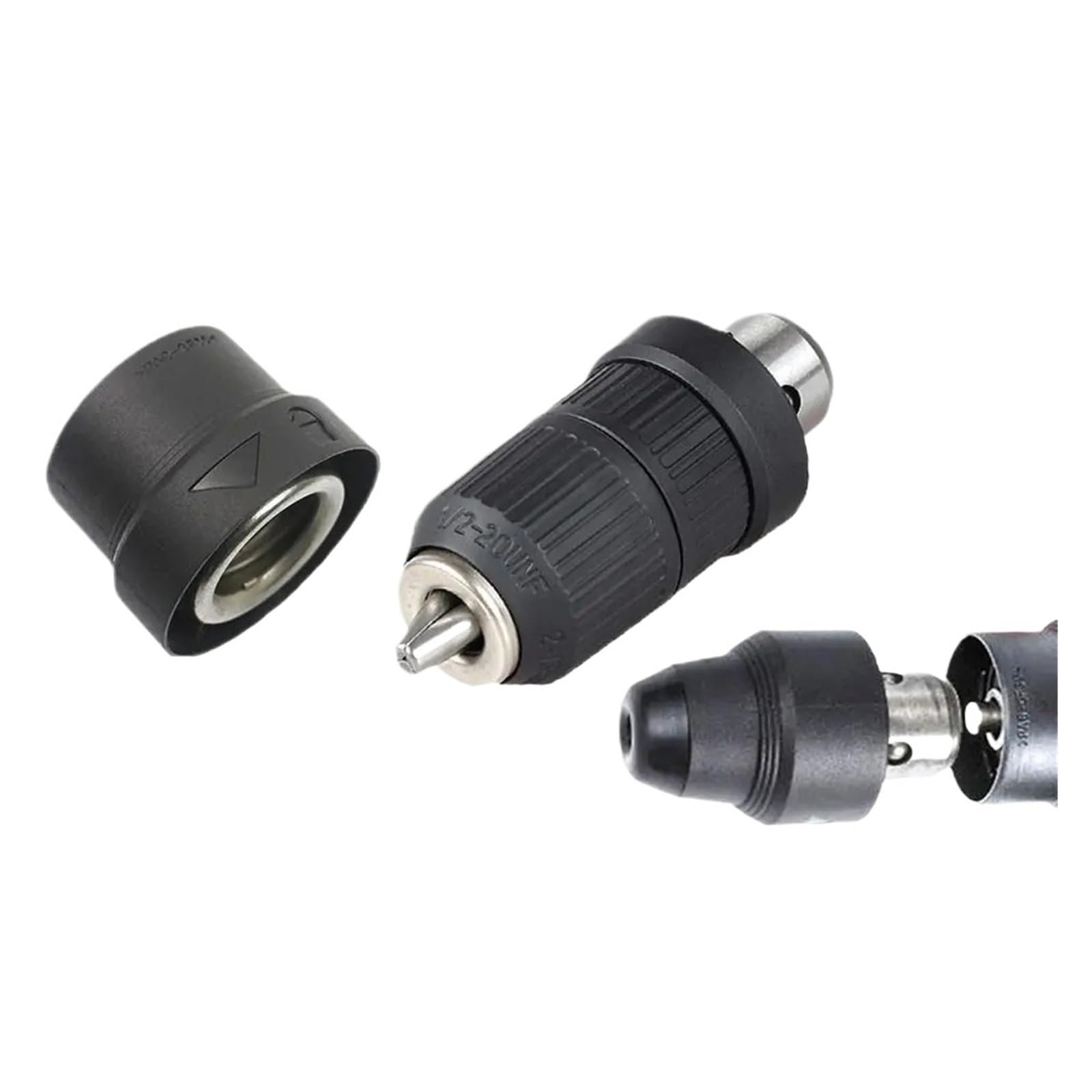 Portabrocas Cambio Rápido Para Martillo Rotativo, Equipo(3)