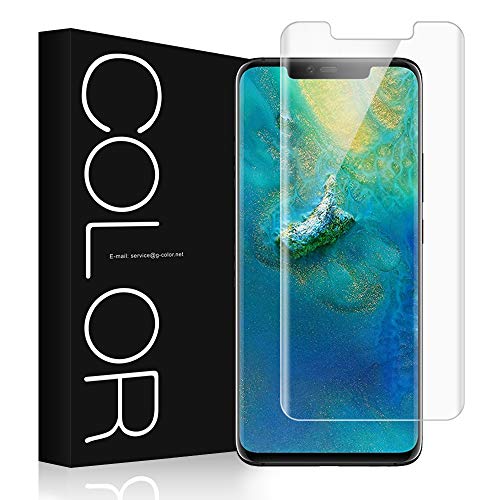 G-Color - Protector de Pantalla para Huawei Mate 20 Pro (Cristal 3D, Vidrio Templado, Alta sensibilidad)