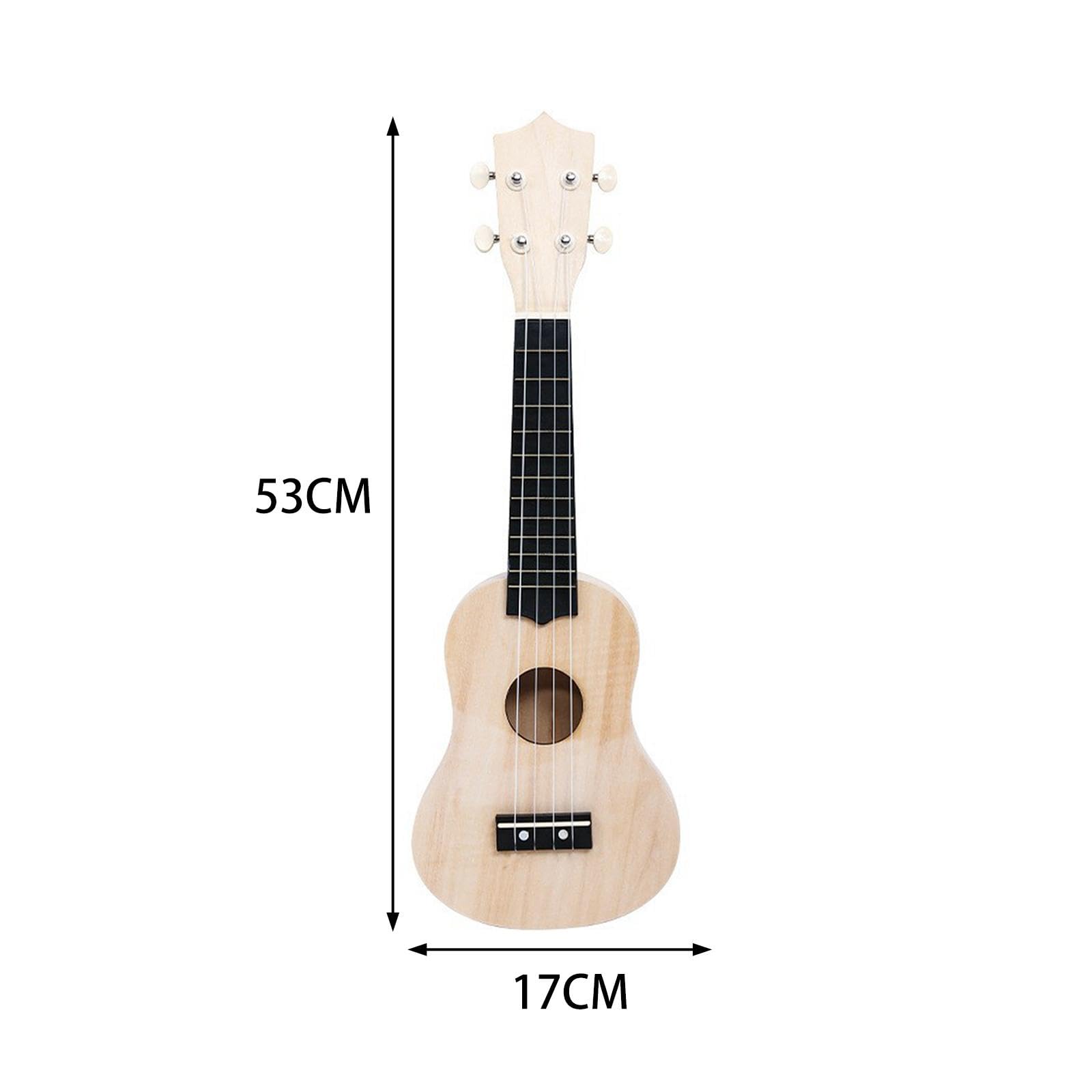 Kit de ukulélé à faire soi-même pour enfants débutants 4 cordes en bois