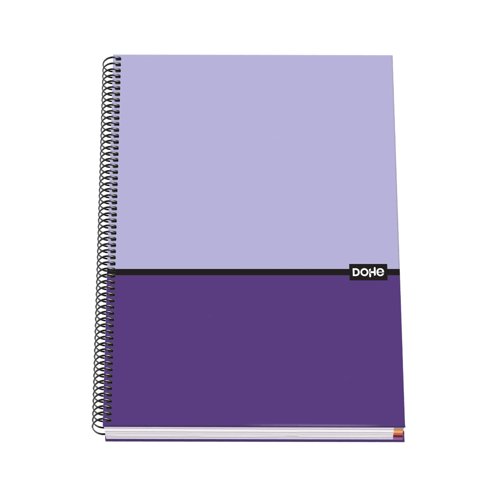 DOHE, A4 Squared Notebook, 100 Sheets 90 gsm Thickness, Size 22.8x30 cm, Hard Cover, Ring Binding, 5 mm Grid, School Supplies