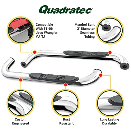 Set de 2 estribos laterales Quadratec QR3 acero inoxidable miniatura 6
