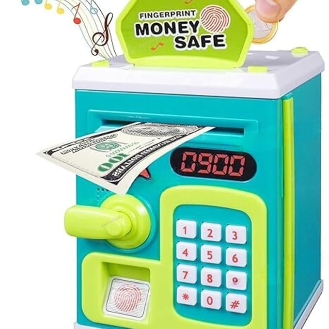 Aardik High Trusted Kids Modern Money Safe ATM Machine, Piggy Bank Box with Electronic Lock, (Multi Color & Multi Design) Electronic (B0DB2JKLKW) Amazon Price History, Amazon Price Tracker
