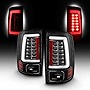 AKKON - Fits 2009-2018 Ram 1500 2010-2018 Dodge Ram 2500 | 3500 Lumiled LED Type [C-Tube Bar] Black Tail light Pair Left + Right