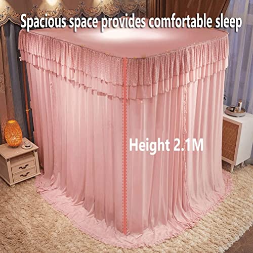 Mosquitera de cama doble de lujo para transformar tu dormitorio en un oasis verde 3