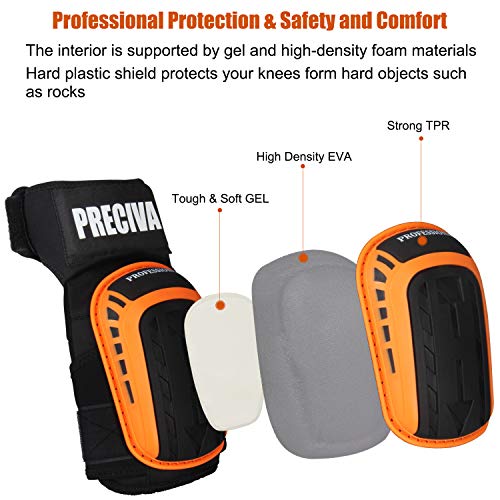 Professionelle gepolsterte Knieschützer von Preciva
