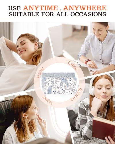 Hihealer Almofada de Aquecimento de Micro-Ondas Portátil, Almofada de Aquecimento Úmida para Micro-O