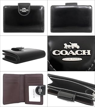 Amazon | [コーチ] COACH 財布(二つ折り財布) FCW526 CW526 ブラック
