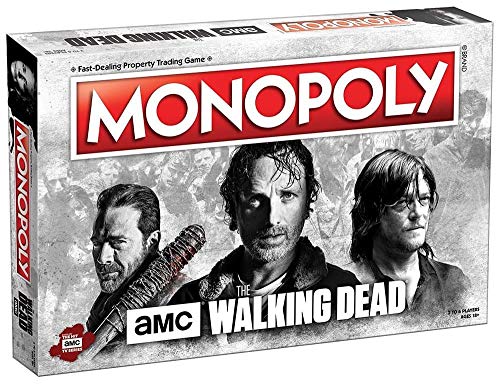 Juego de Mesa Monopoly AMC The Walking Dead de USAopoly miniatura 2