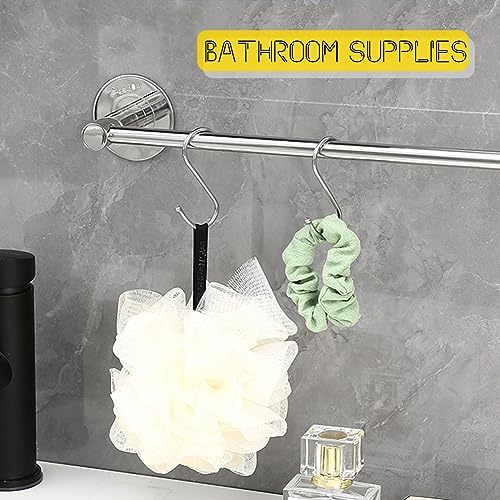 30 Stück S-Haken, 10 cm Zum Einhängen, S-förmige Metallhaken Aus Edelstahl 304, Multipopused Zum Aufhängen für Küche, Bad, Kleiderschrank, Anti-Tropfen-Design