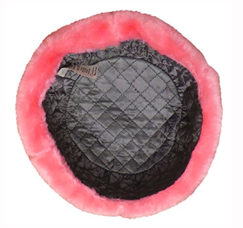 Ushanka company Pink Faux Fur Winter Hat with Ear Flaps3