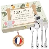 Gravure Events - Coffret en Bois avec 4 Couverts personnalisés pour...