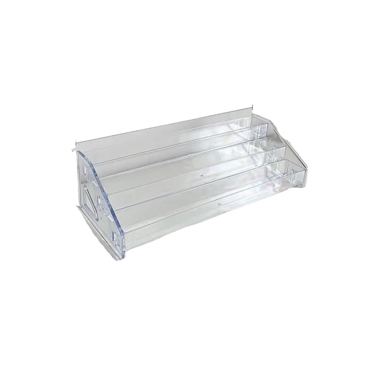 Huwoyg One Color 1Pcs Clear Desktop Business Card Holder Rack, Floral And Bouquet Display Stand For Postcards And Greeting Cards For Cards(31*13*8Cm)