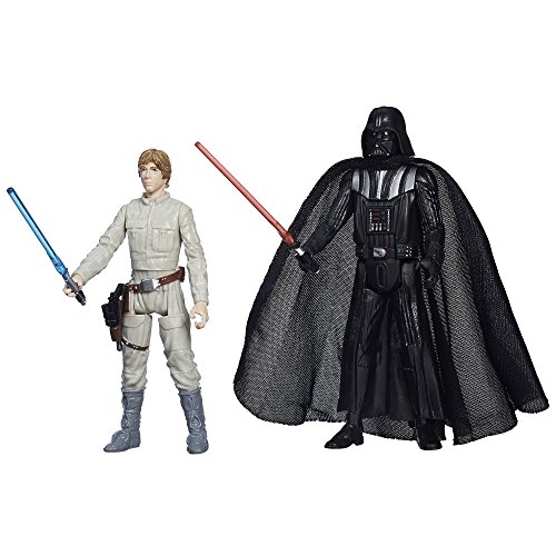 Pack figurines Star Wars Mission Series Darth Vador Luke Skywalker jouet articulé