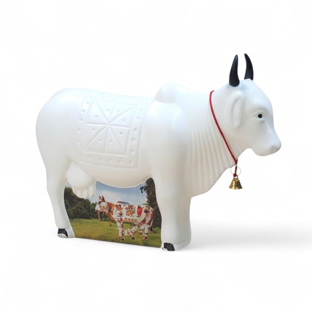 Gomatha Money Bank – Cow-Shaped Plastic Coin Bank for Kids & Adults | Cute Piggy Bank for Home or Gifting-image-35
