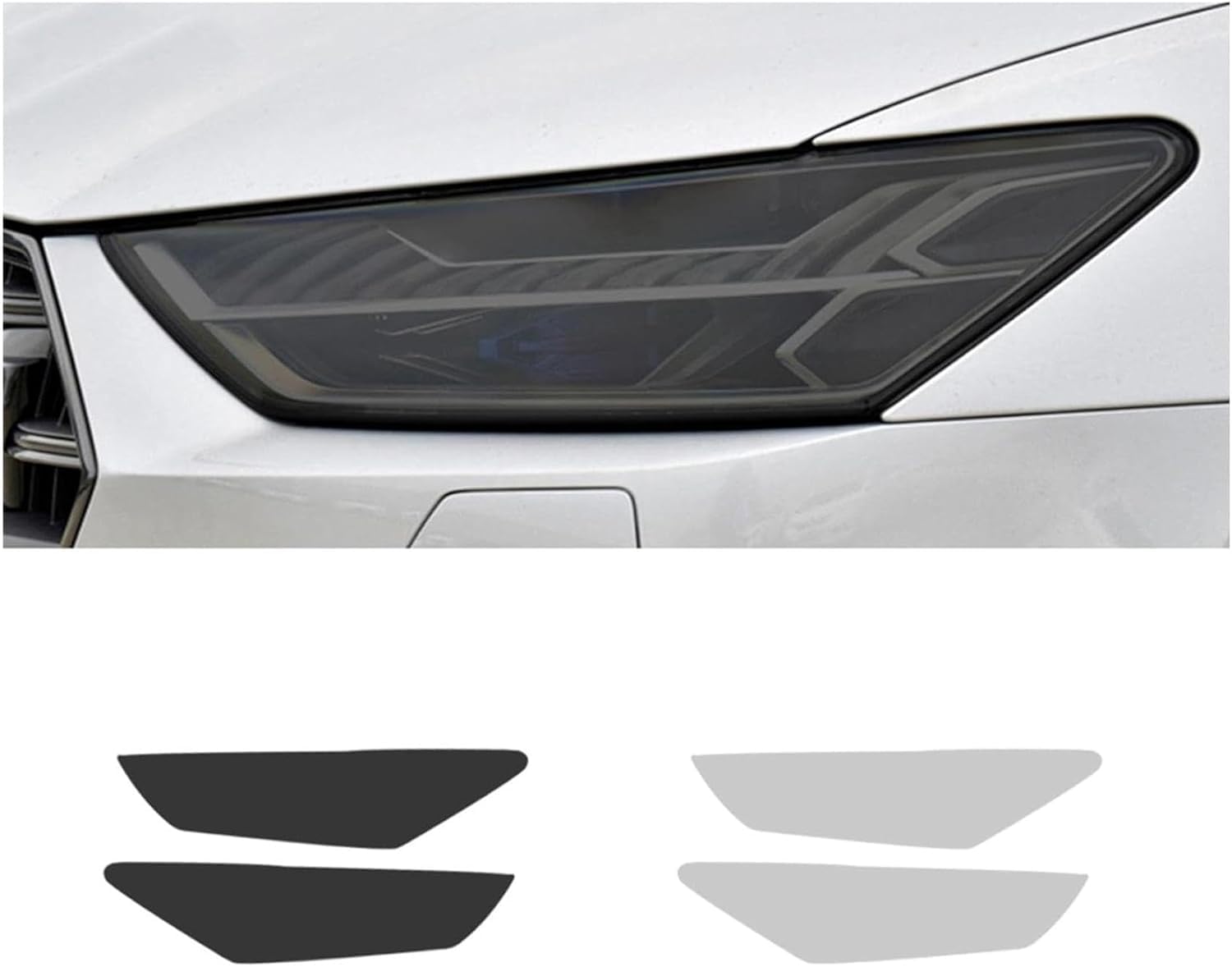 SamLng Car Front Light Film for S7 2019 2020 Car Headlight Film Headlight Protection Sticker Car Front Headlamp Protection Film car Lights Film Headlight Anti-Scratch Non-Yellowing Protective Film