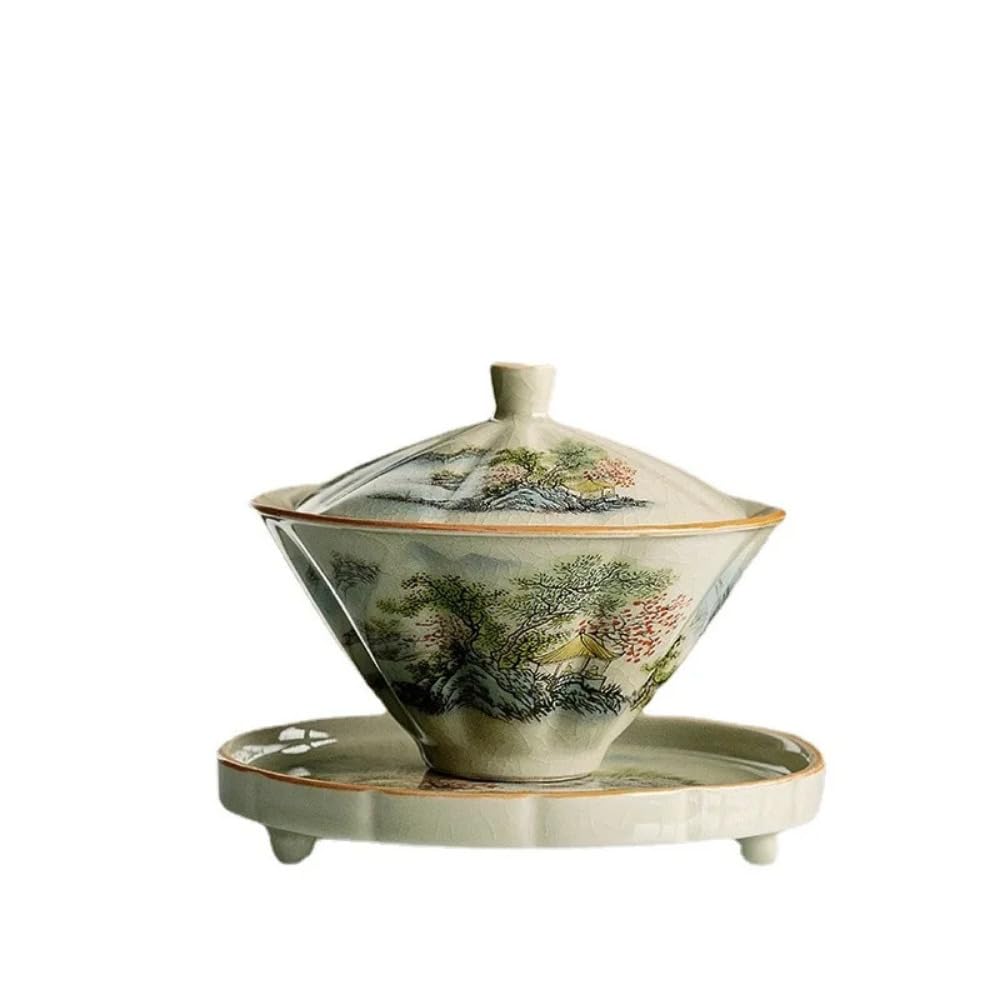 Tasse à thé en céramique chinoise pour rituel de dégustation zen à la maison
