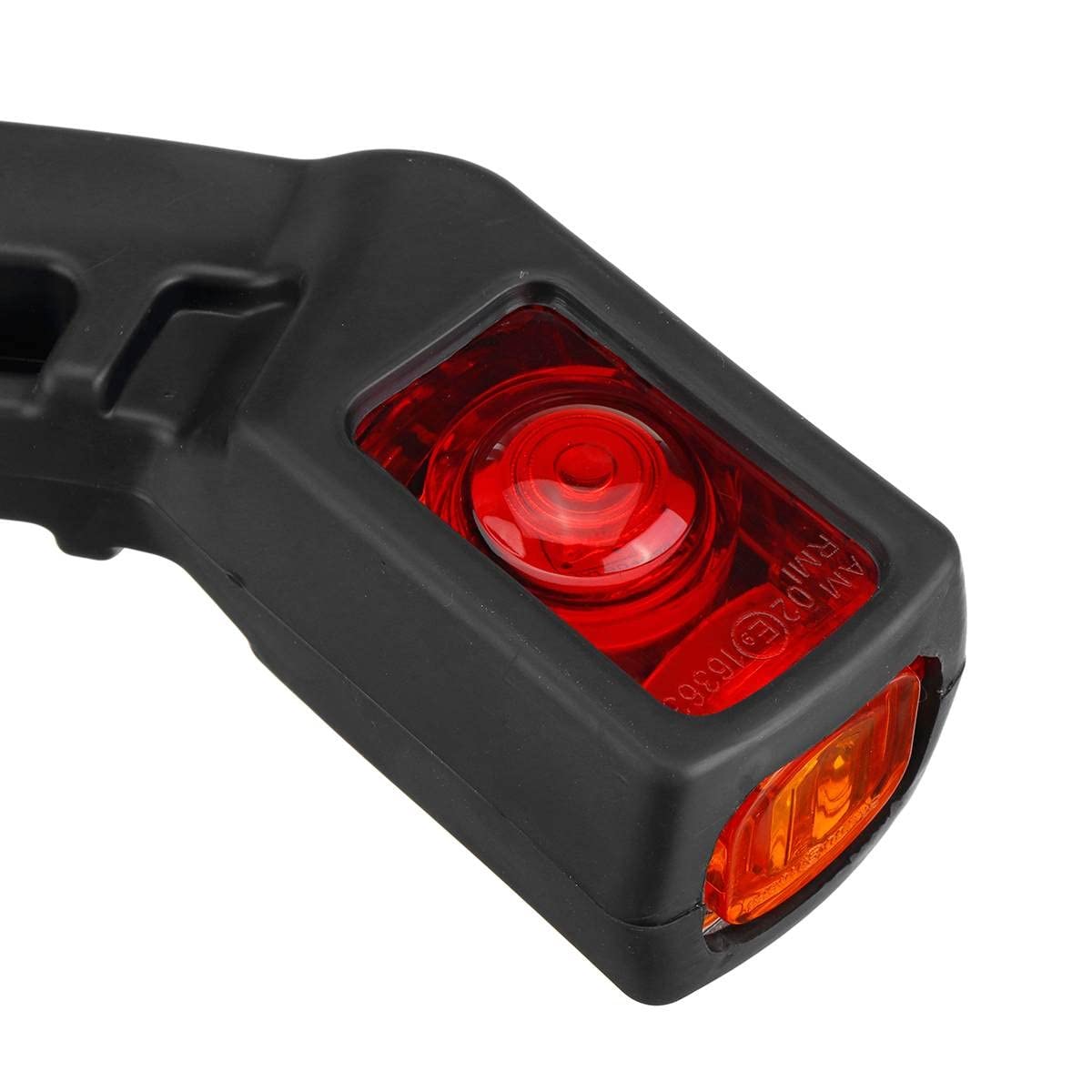 Generico 10 x LED Luci di Posizione Laterali Indicatore Ingombro Giallo Arancio Ambra Camion Rimorchio Furgoni 12v 24v Generico 10 x LED Luci di Posizione Laterali Indicatore Ingombro Giallo Arancio Ambra Camion Rimorchio Furgoni 12v 24v