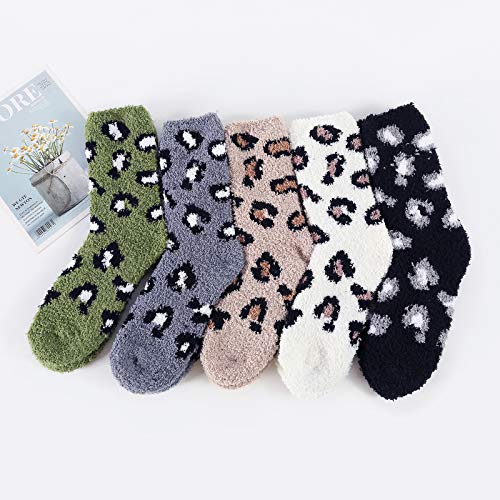 Image of American Trends Womens Winter Socks Fluffy Sleep Socks Fleece Fuzzy Socks Athletic Warm Socks Plush Cozy Socks