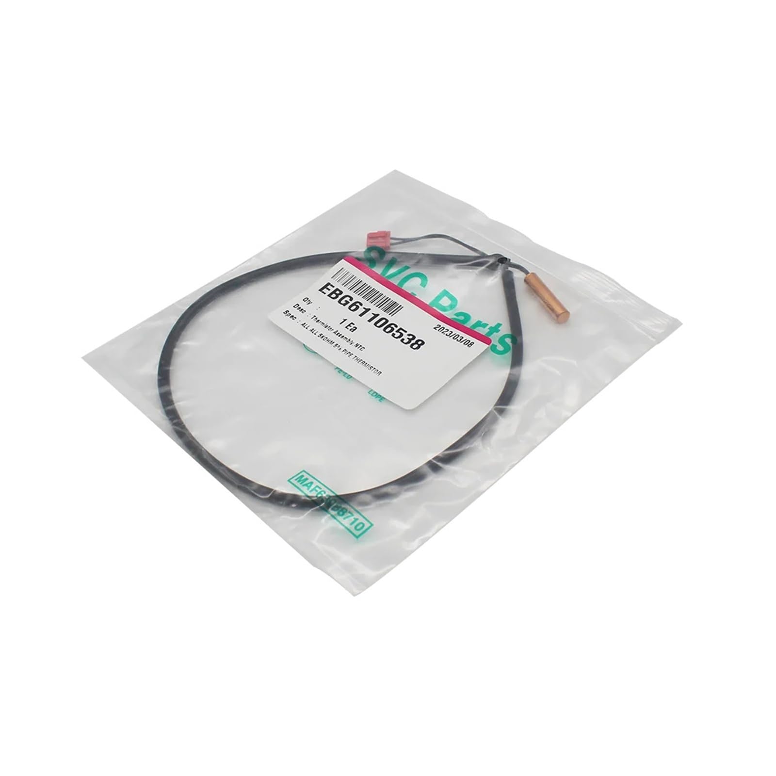KKDYDABBSUSK Thermistor Assembly EBG61106538 Temperature Sensor For Multi V Indoor Unit ARNL40254NF
