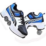 ✿ Tendencia de moda: elegantes y frescos, zapatos de deformación multifuncionales Zapatillas de moda para patinaje / fiesta / discoteca / baile / cumpleaños / Navidad